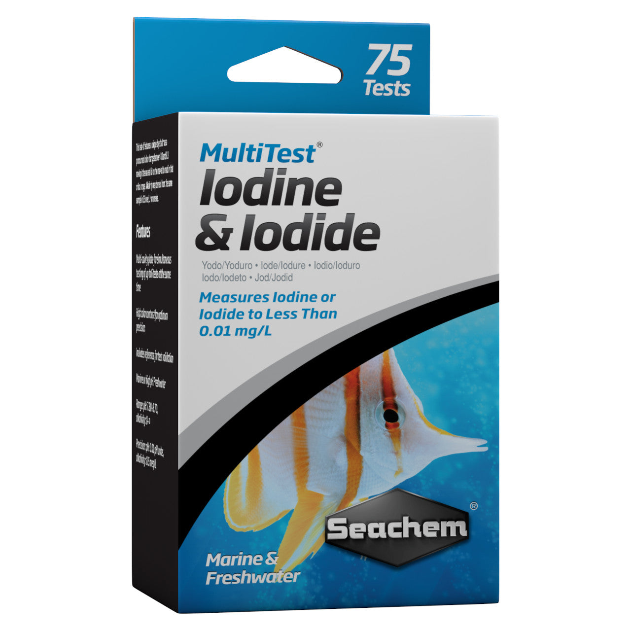 Seachem MultiTest Iodine & Iodide