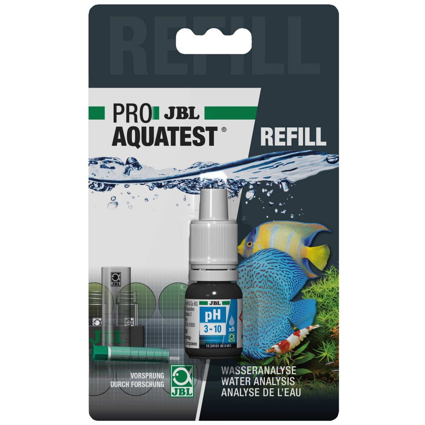 JBL ProAquaTest pH 3-10 & Refill