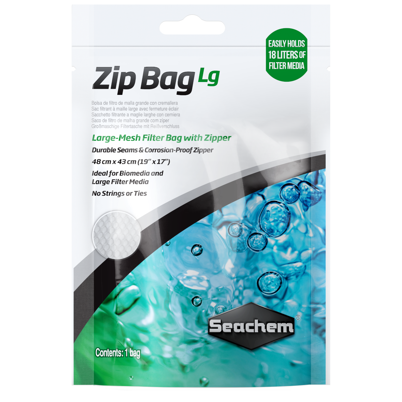 Seachem Zip Bag