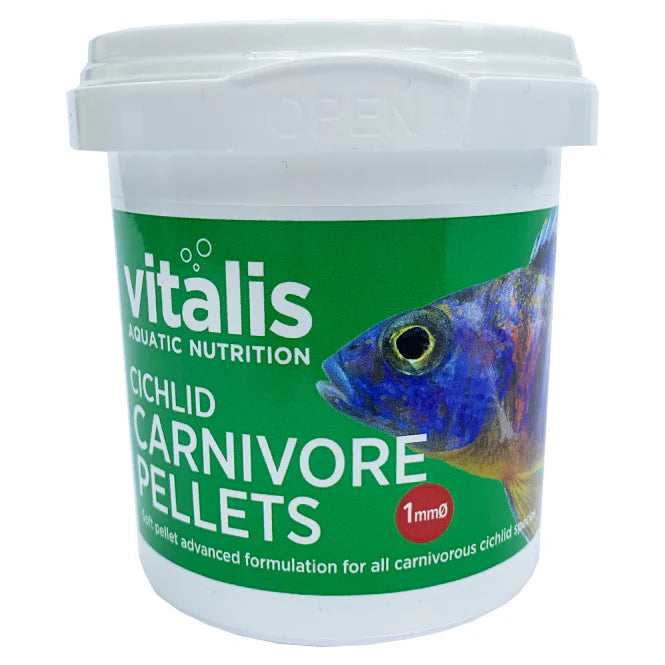 Vitalis Cichlid Carnivore Pellets - 1mm