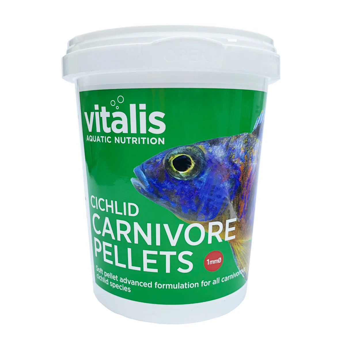 Vitalis Cichlid Carnivore Pellets - 1mm