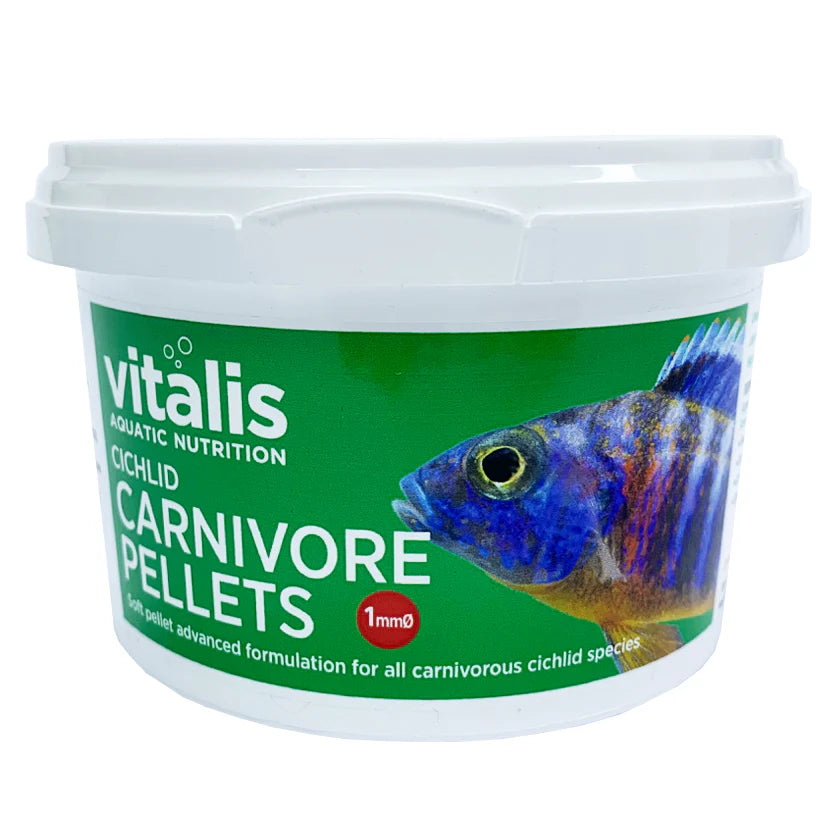 Vitalis Cichlid Carnivore Pellets - 1mm