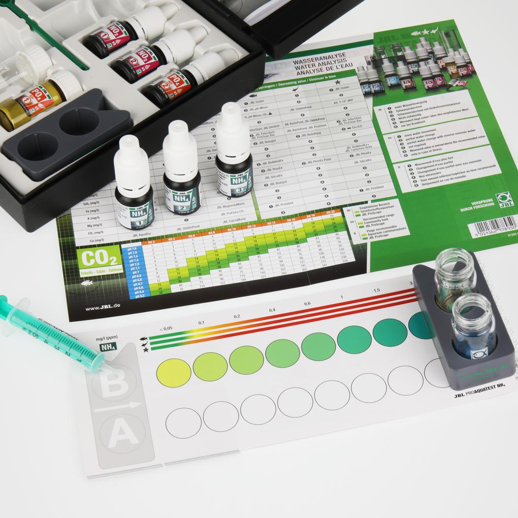 JBL ProAquaTest Combiset + NH4 Test Kit
