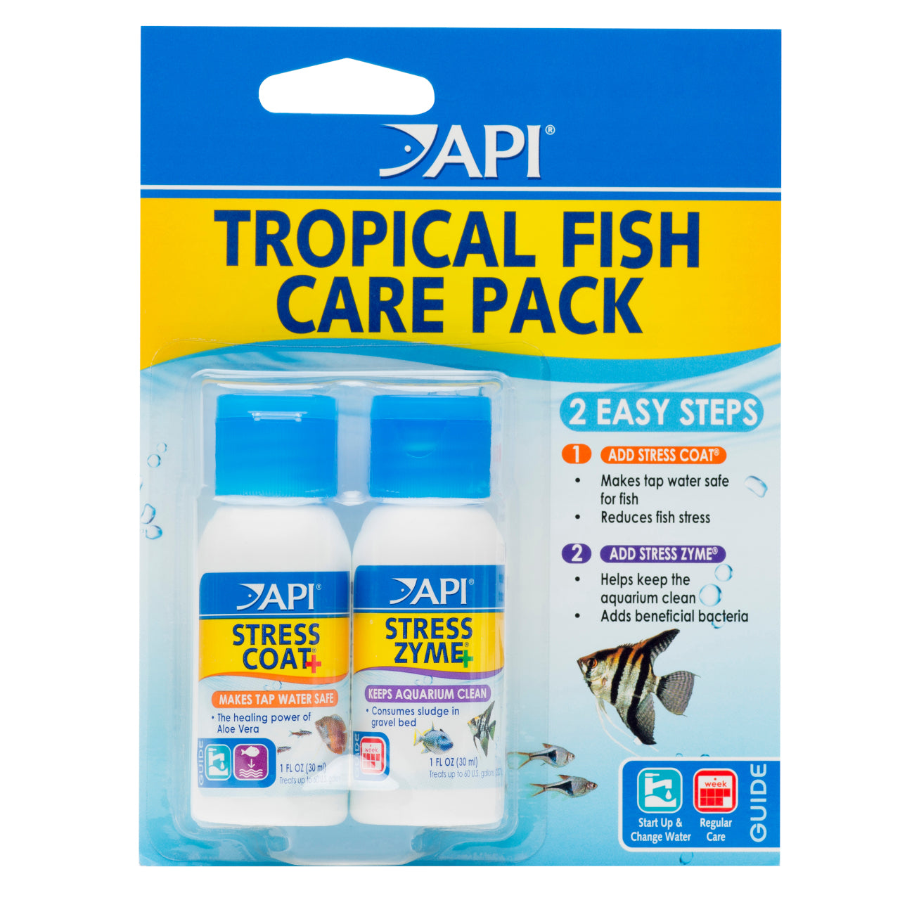 Api Water Filter API Aquarium Start Up Pack - Tap Safe & Filter Starter for your Fish ...