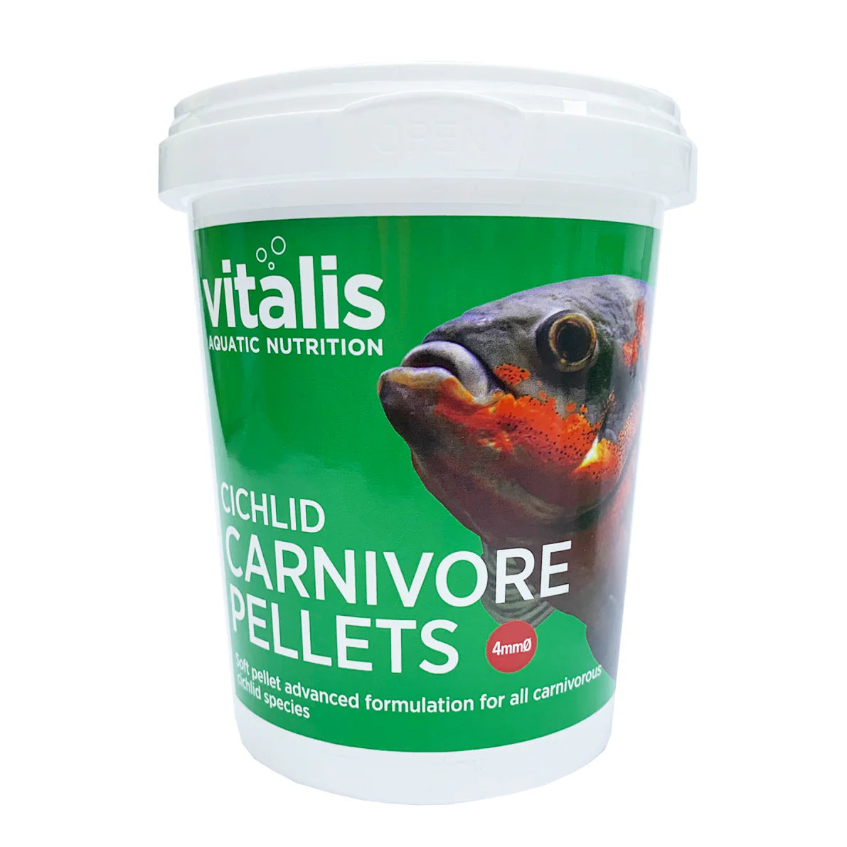 Vitalis Cichlid Carnivore Pellets - 4mm