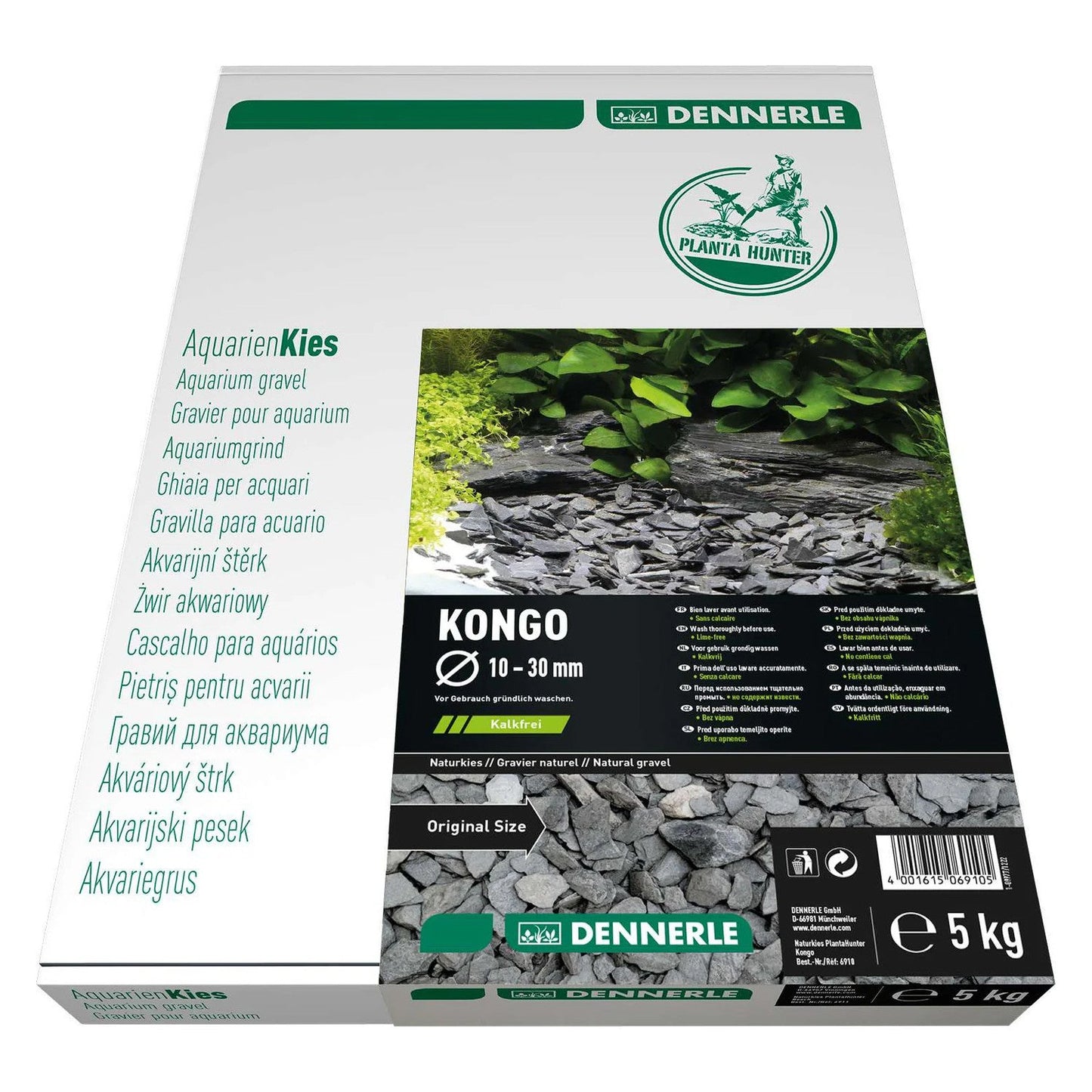 Dennerle Natural Gravel Kongo 10-30mm