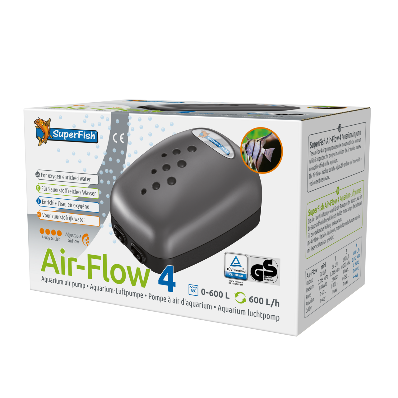 Superfish Air-Flow Air Pumps