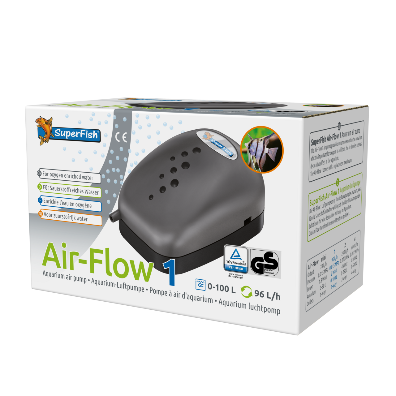 Superfish Air-Flow Air Pumps