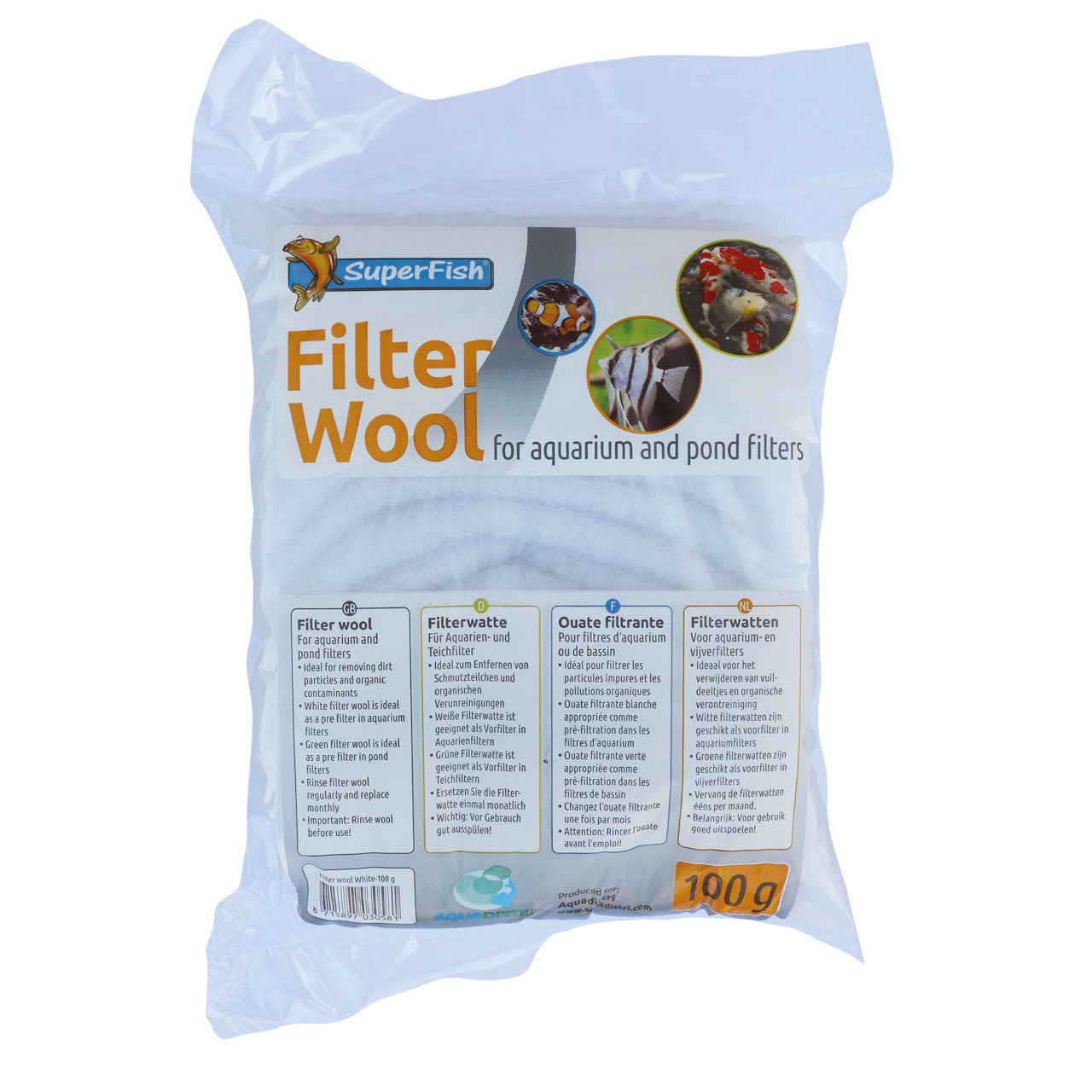 Superfish Filter Wool - Filter cotton for Aquarium Filters ...