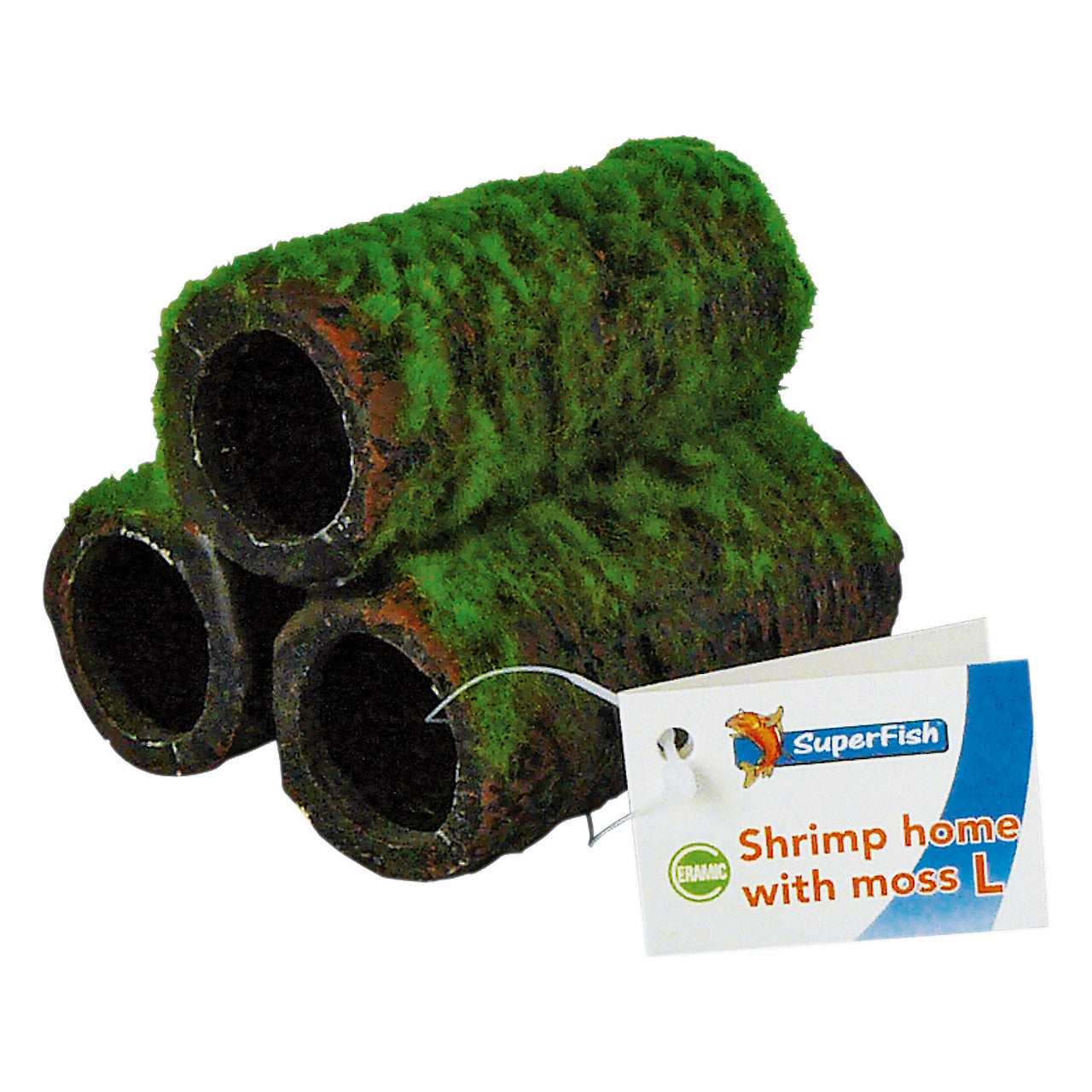 Shrimp Home with Artificial Moss