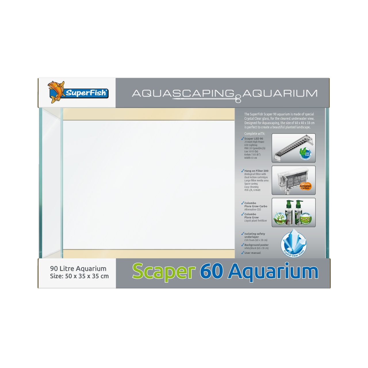 Superfish Scaper 60 Aquarium