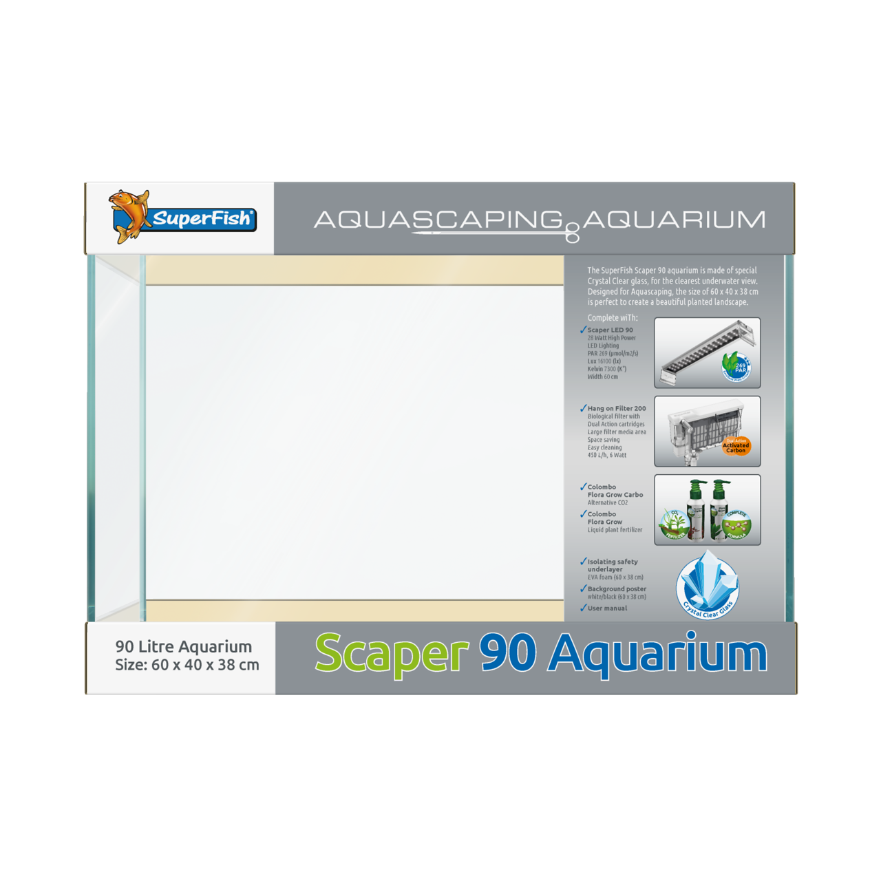 Superfish Scaper 90 Aquarium