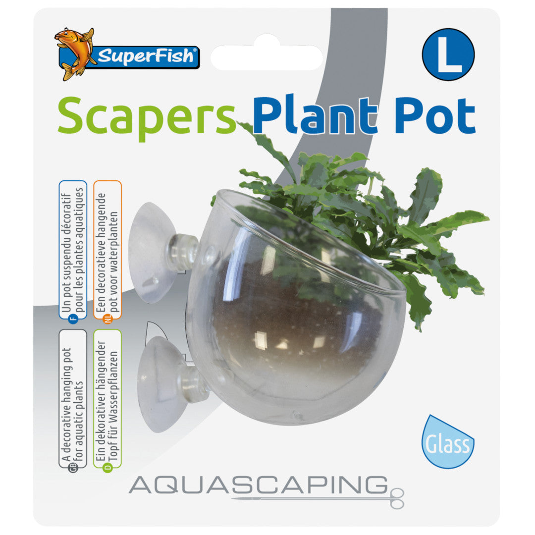 Superfish Scapers Plant Pot