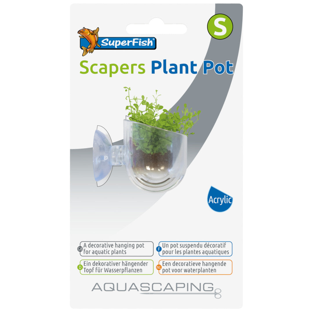 Superfish Scapers Plant Pot