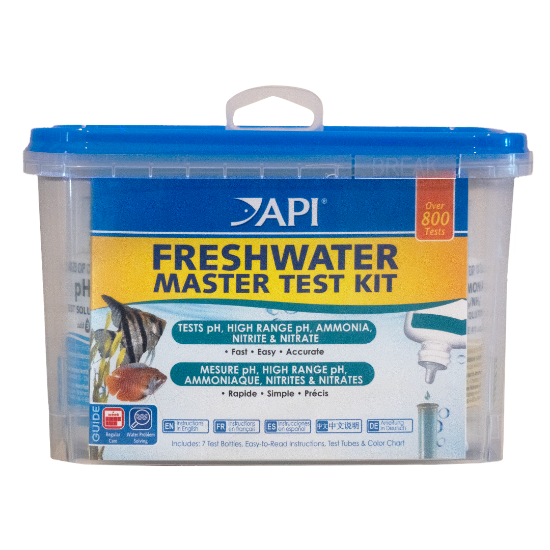 Api Kit 50ch API Freshwater Master Test Kit - Complete Test Set for Aquariums ...