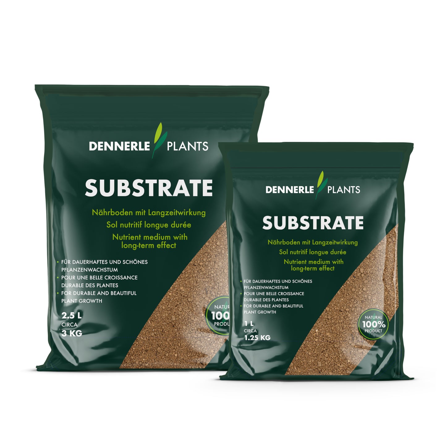 Dennerle Plants Substrate - Aquarium Plant Growth Nutrient Media Soil ...