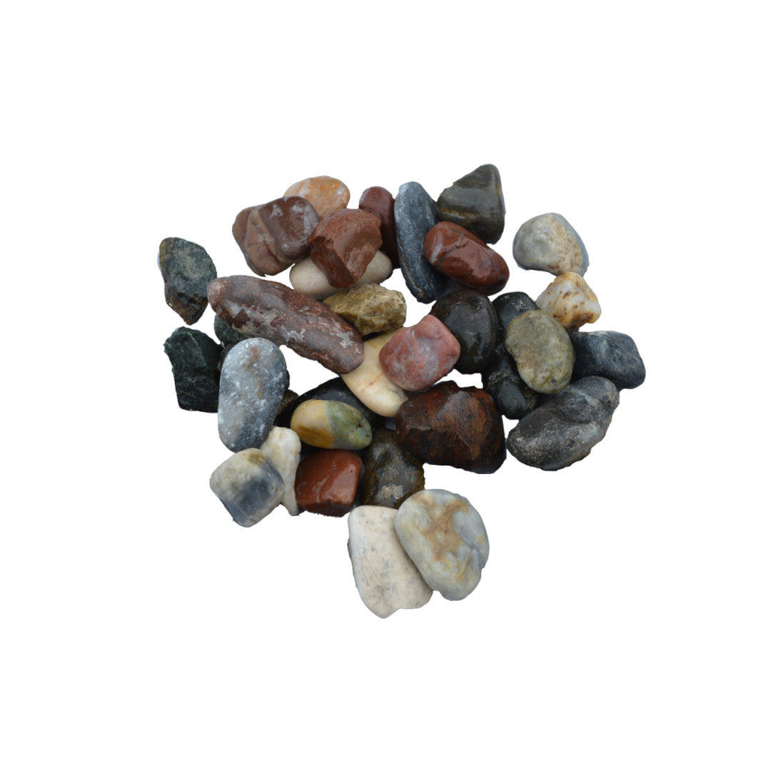 Mixed River Pebbles 2kg