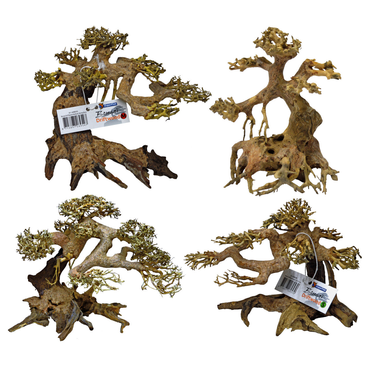 Superfish Bonsai Tree Driftwood Aquarium Decoration Wood Aquascape