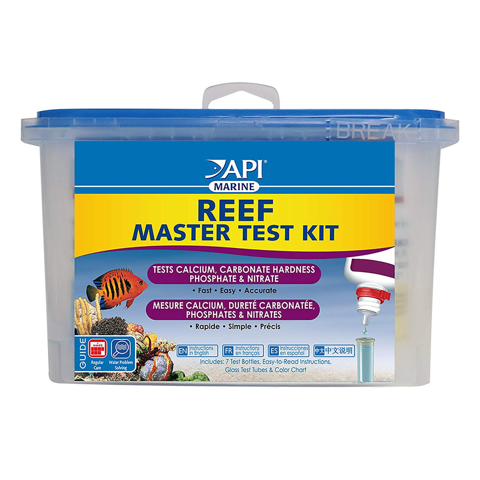 API Reef Master Test Kit - Complete Test Set for Aquariums Marine ...