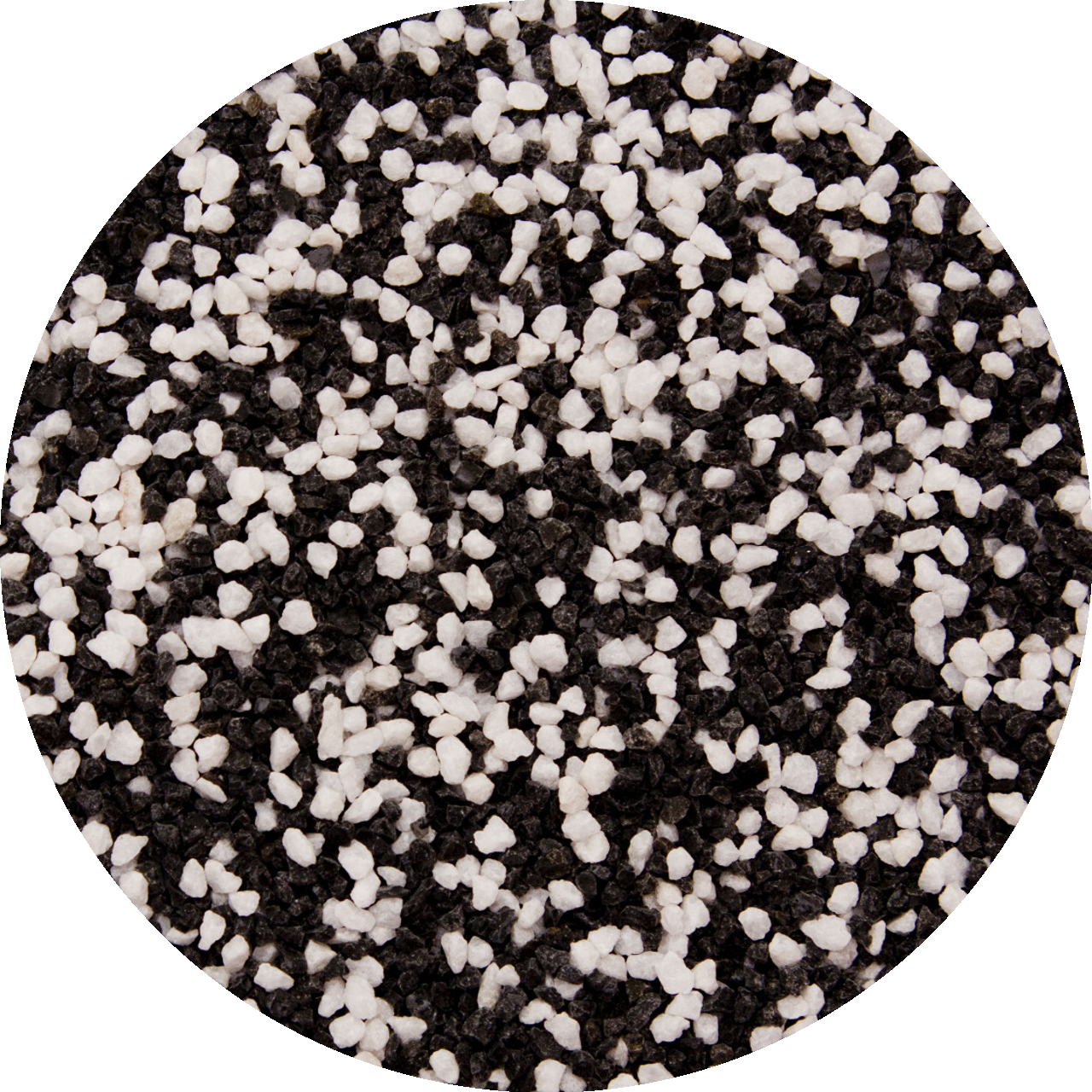 Unipac Micro Gravel Black & White