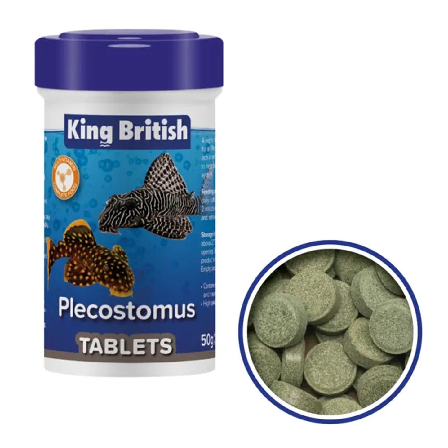 King British Plecostomus Tablets