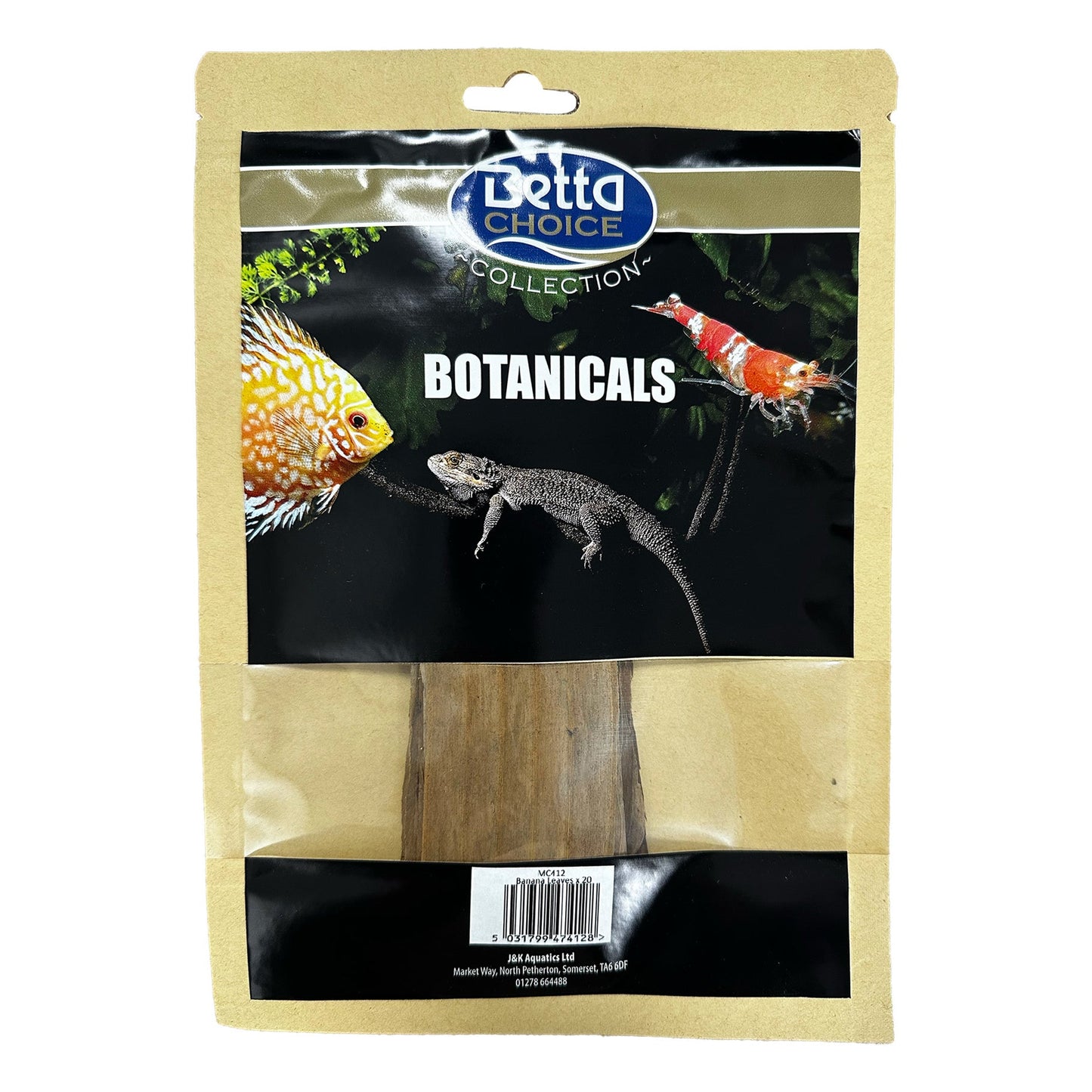 Betta Banana Leaves (20 pcs)