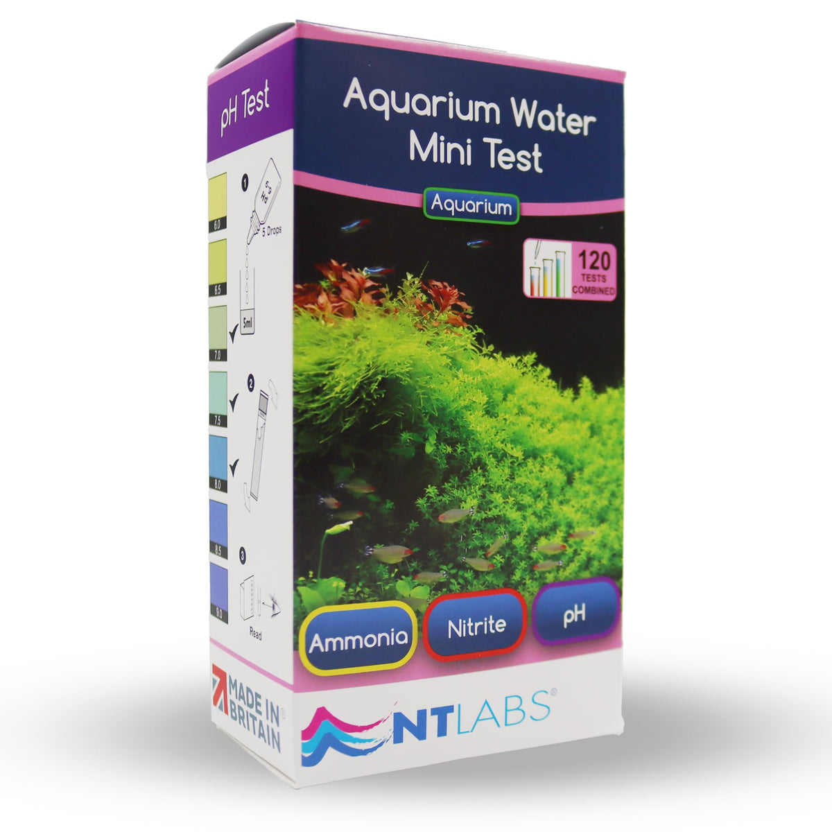 Multi Mini Test Kit NT Lab Aquarium Lab Multi Test Kit - Complete Test Set for Aquariums ...
